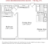 One Bedroom/One Bath